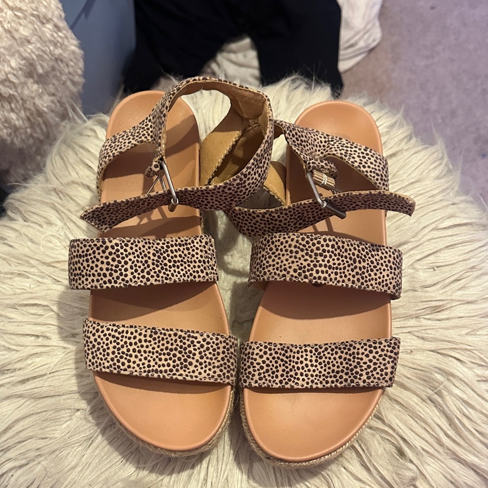 Leopard Print Women's Sandals